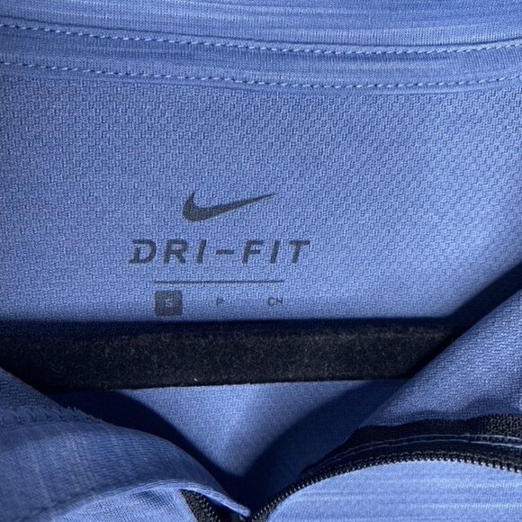 Nike Sweatshirt Size Small Men's Long Sleeve Quarter Zip Collared Pullover Top - Picture 3 of 7